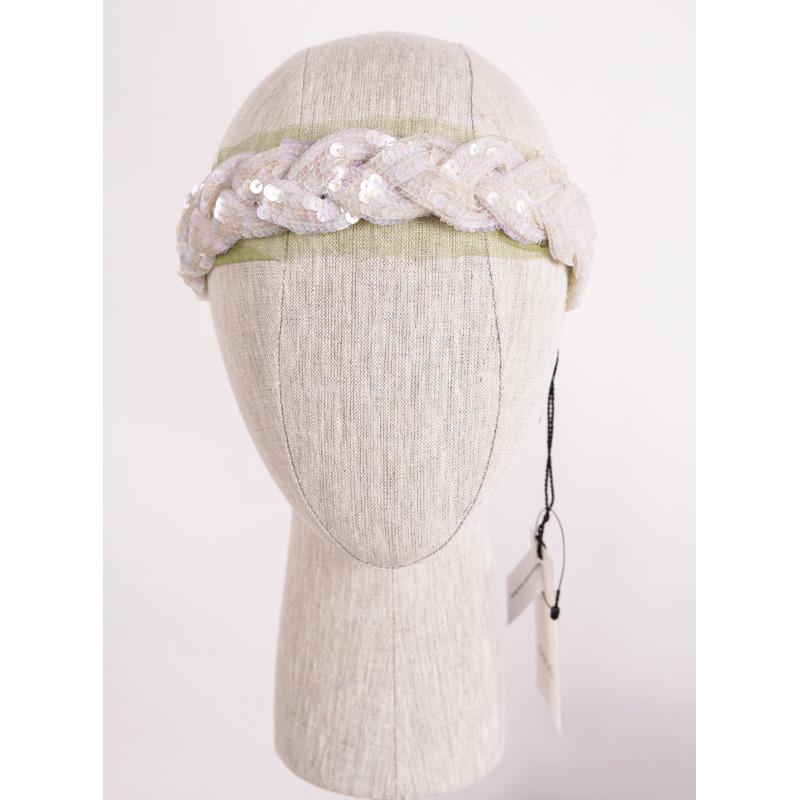 NEW $750 GUCCI Ivory White IRIDESCENT SEQUIN Punzil  display picture 3