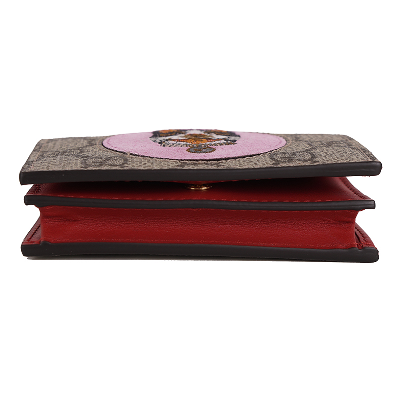 NEW $495 GUCCI GG Supreme Canvas GG Logo BOSCO DOG PATCH