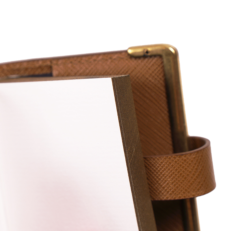 NEW $725 PRADA Tan Saffiano Leather CAHIER NOTE BOOK JOURNAL