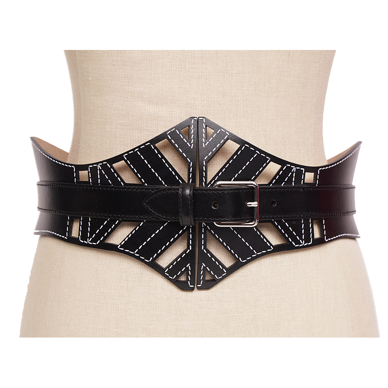 mcqueen_BELT_corset_black_leat