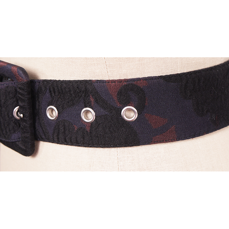40 NEW $495 MIU MIU RUNWAY Vintage Blue Black Wine FLORAL  display picture 2