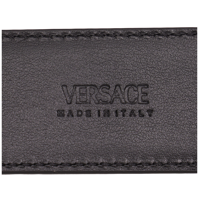 36/90 NEW $950 VERSACE Men's GOLD WINGED MEDUSA LARGE BUCKLE