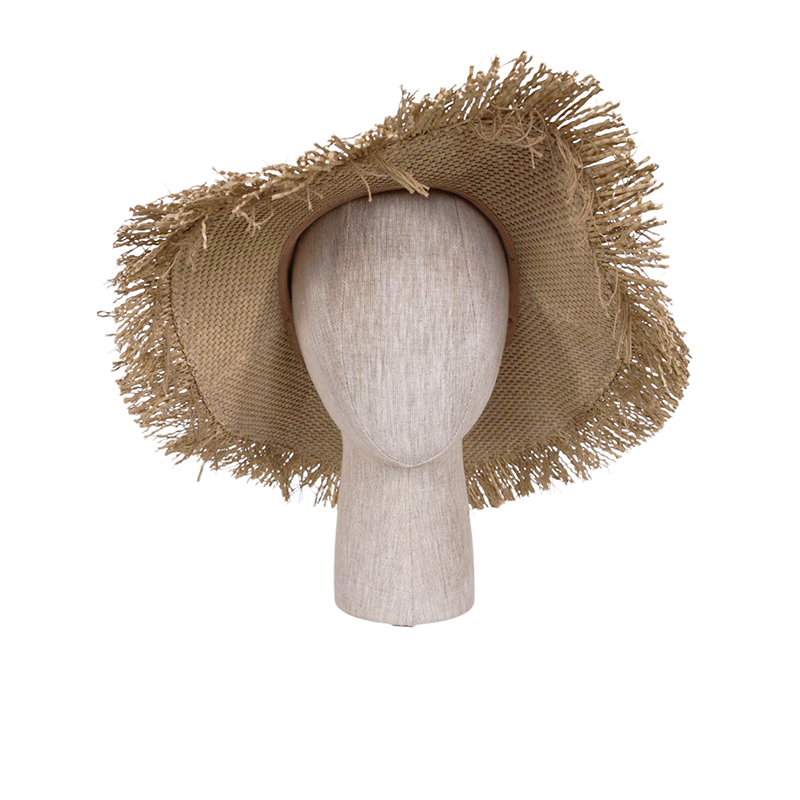 57 US M NEW $650 VERSACE Beige Cotton Blend MEDUSA '95 Raffia
