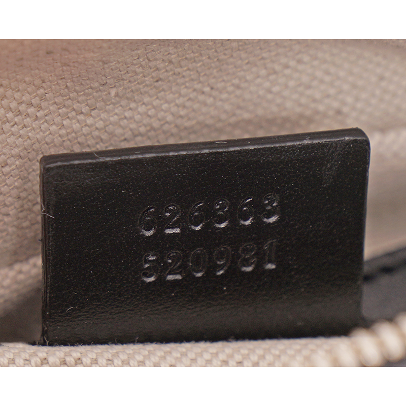 NEW $2,200 GUCCI Black GG EMBOSSED LEATHER SQUARE Perforated NEW $2,200 GUCCI Black GG EMBOSSED LEATHER SQUARE Perforated