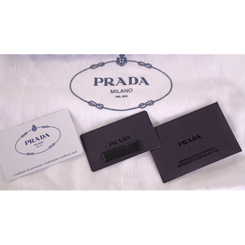 Prada authenticity card 2025 check