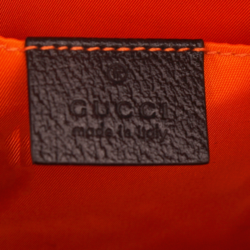 NEW $1,125 GUCCI Orange OFF THE GRID Nylon Monogram Shoulder NEW $1,125 GUCCI Orange OFF THE GRID Nylon Monogram Shoulder