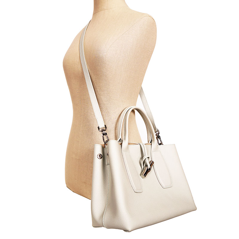 NEW $585 LONGCHAMP Mint Green Leather ROSEAU Medium TOTE BAG