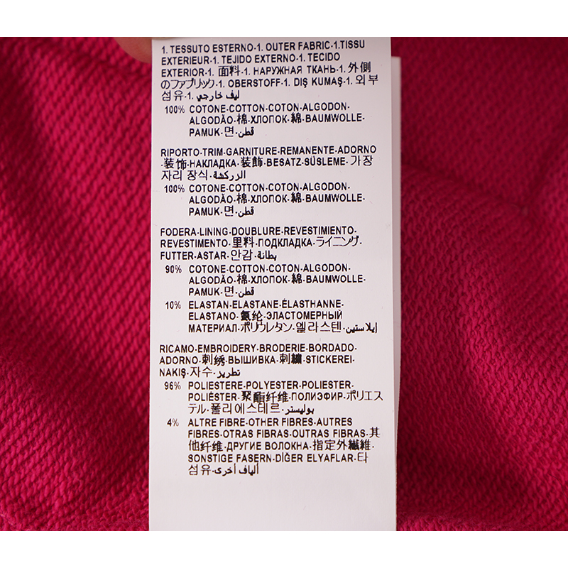 XS NEW $950 VERSACE Woman Hot Pink MEDUSA LOGO Oversize SWEATSHIRT
