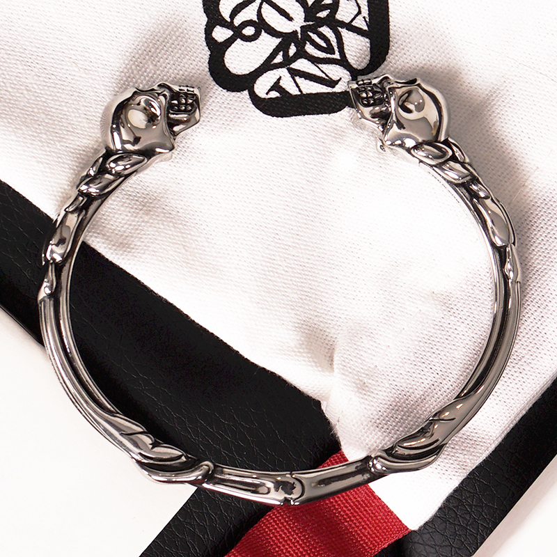 Alexander McQueen スカル＆スネークバングル/ブレスレット Alexander McQueen スカル＆スネークバングル/ブレスレット Alexander
