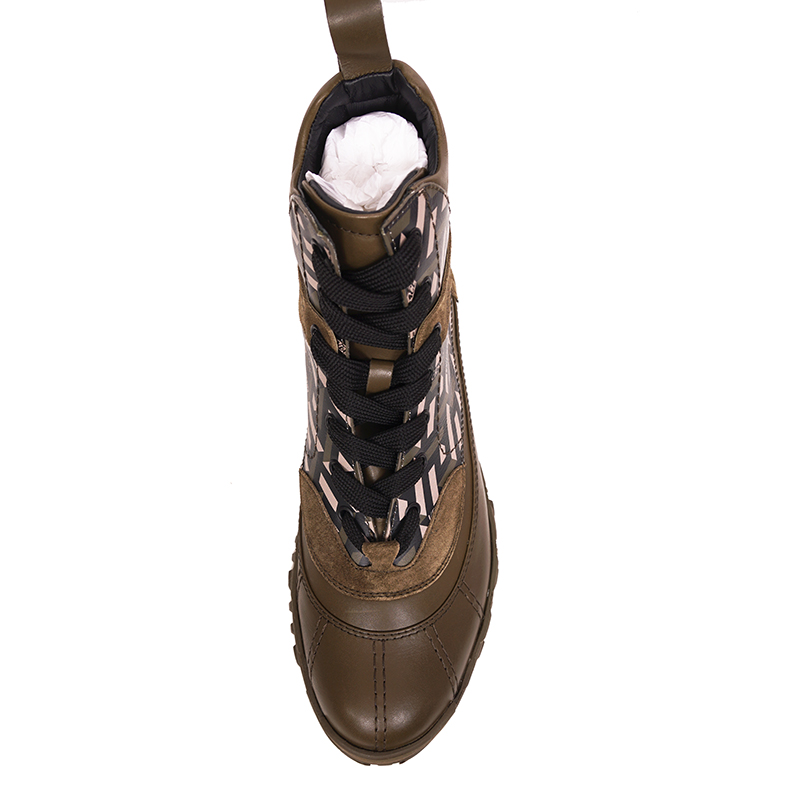 芋*酎様 VERSACE Greca Rhegis Boots ヴェルサーチ ブ 44 US 11 NEW $1125 VERSACE Men's GRECA Rhegis Coated Canvas