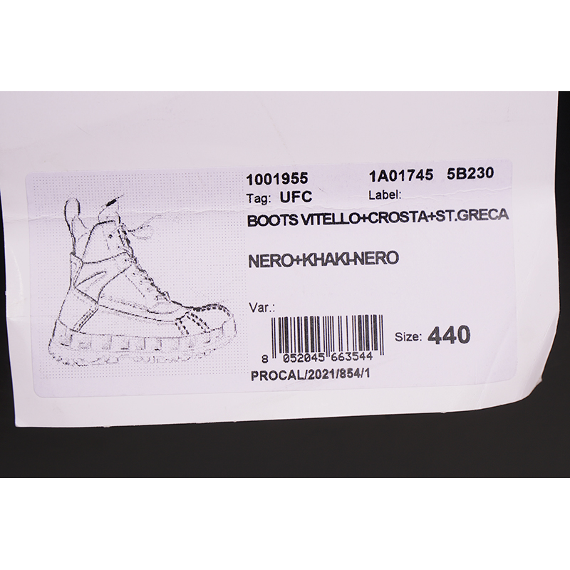 44 US 11 NEW $1125 VERSACE Men's GRECA Rhegis Coated Canvas